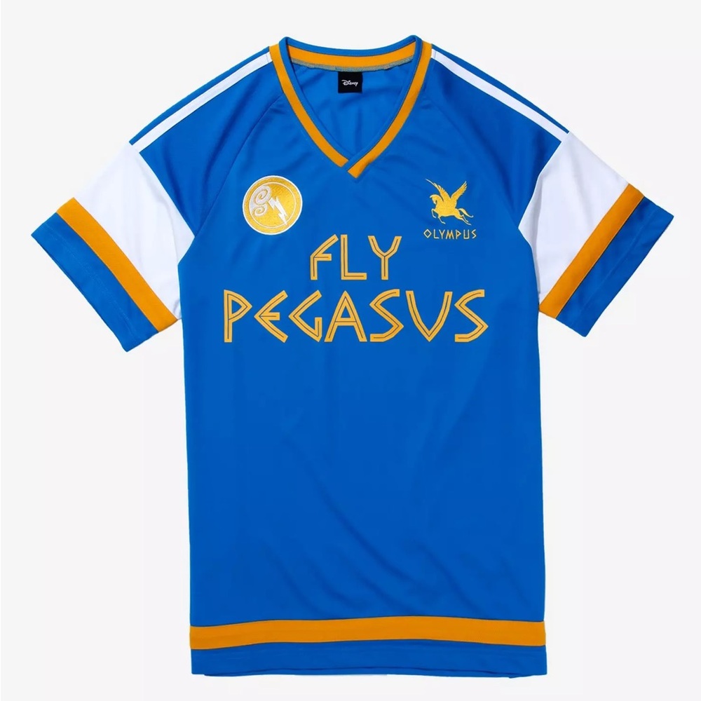 Fly Pegasus Blue and Gold Jersey-BOXLUNCH